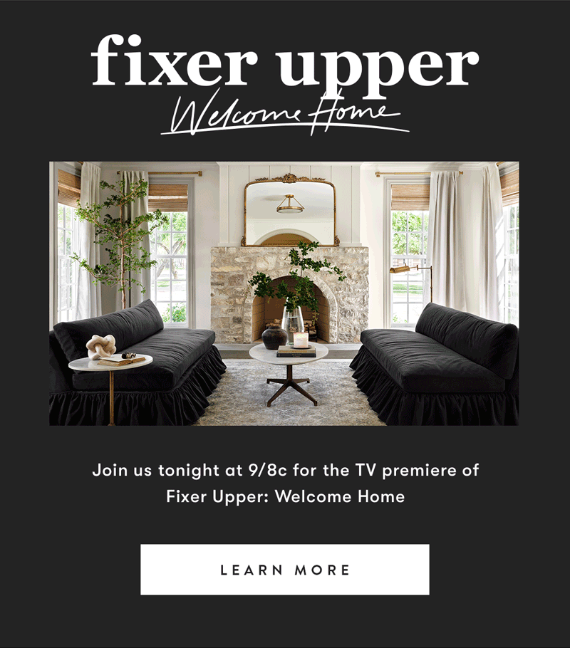Fixer Upper Welcome Home