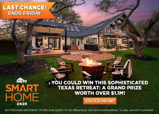 HGTV Smart Home Giveaway - You Could Win a Custom Home With a Sporty Twist, Plus a New Mercedes-Benz GLC Plug-In Hybrid and $100,000 Cash - Enter Now!