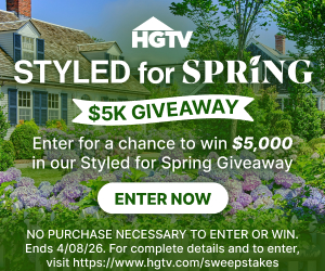 HGTV Styled for spring Giveaway